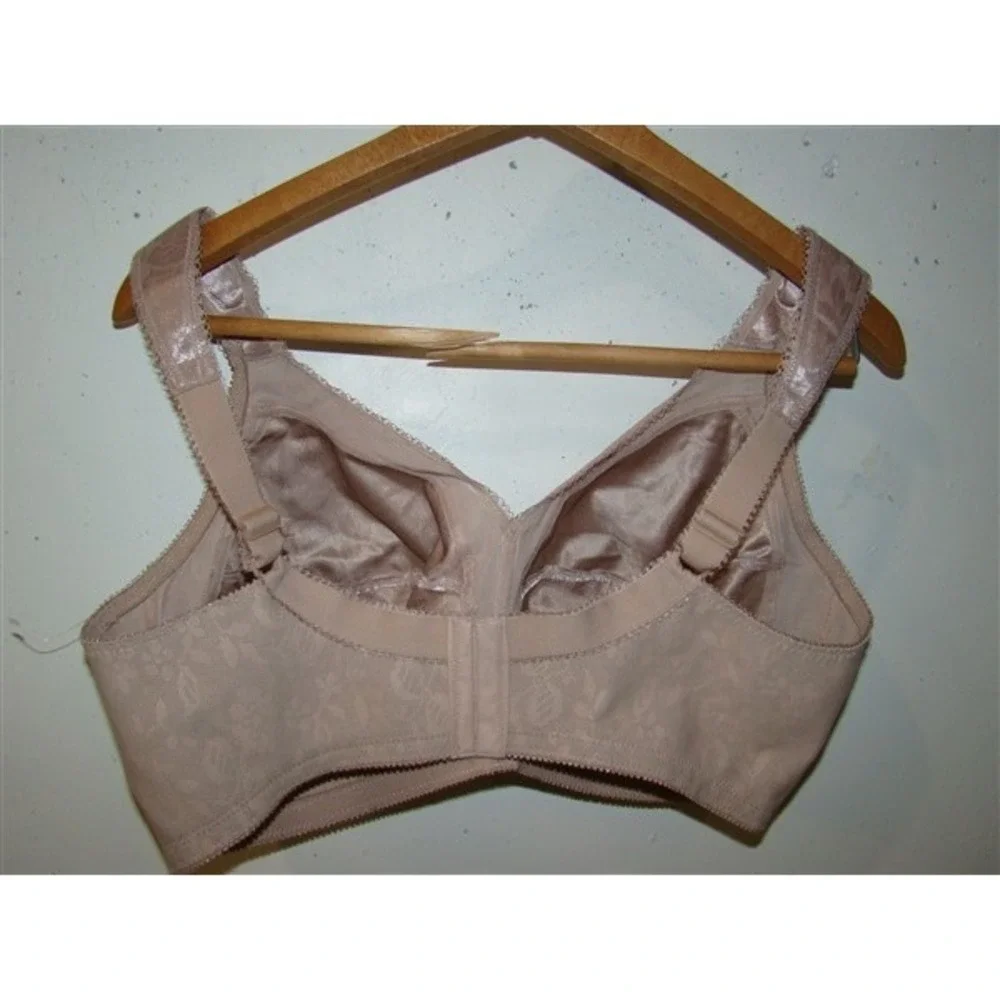 NWOT Playtex 42B 18 Hour Original Comfort Strap Wirefree Bra 4693 Taupe 116533 - Picture 3 of 3